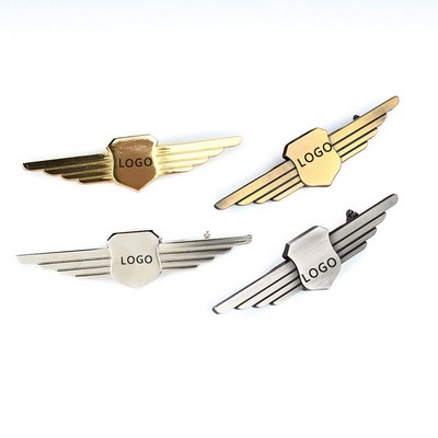 Executive Aviation Insignia Metal Lapel Badge